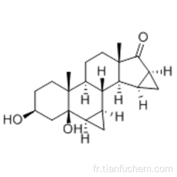 3b, 5-dihydroxy-6b, 7b: 15b, 16b-diméthylène-5b-androstan-17-one CAS 82543-16-6